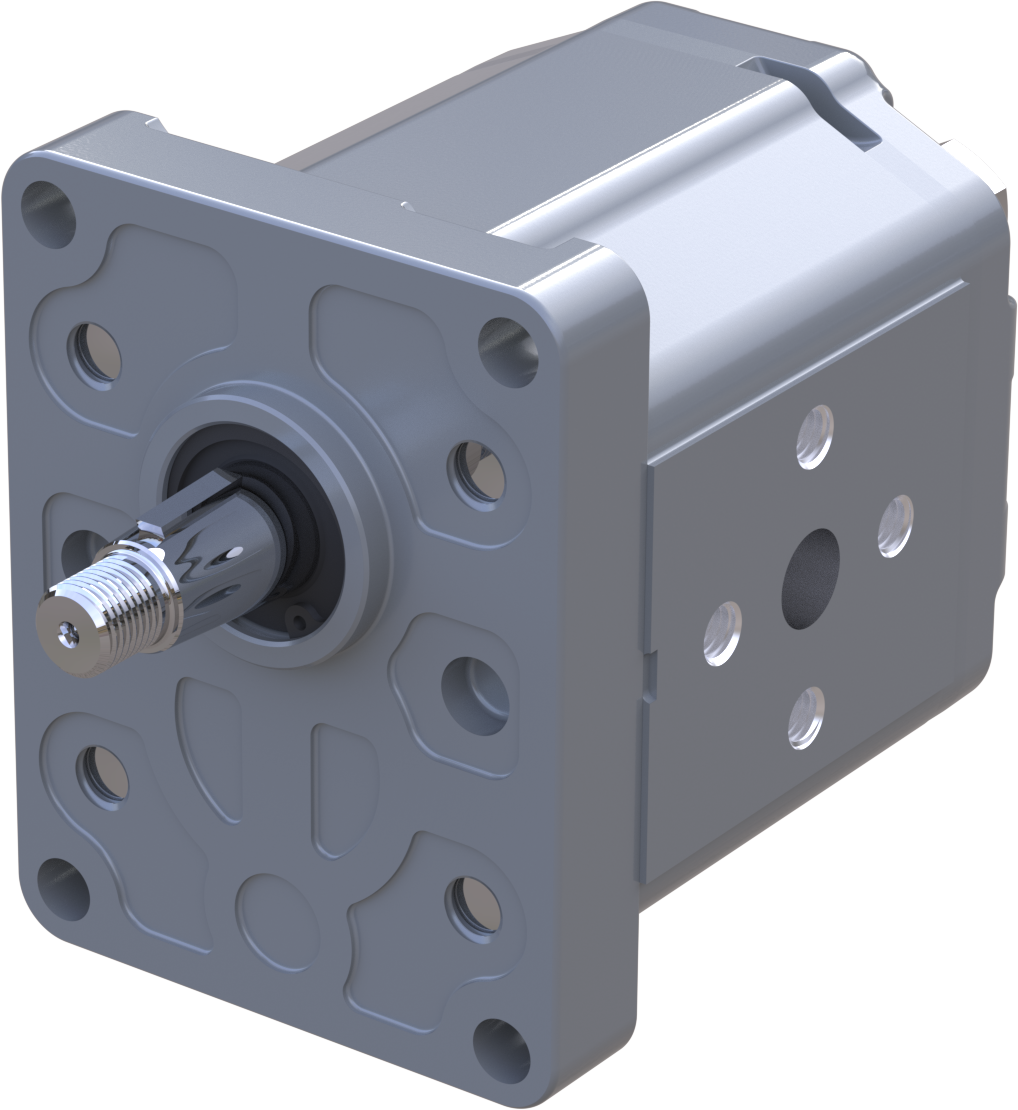 Alu Gear Pump Gr. 2 S-E-P-2-N-N-/-011-L-N-01-B1-P1-C3-C3-NN-N-N-/-NNN-N-N