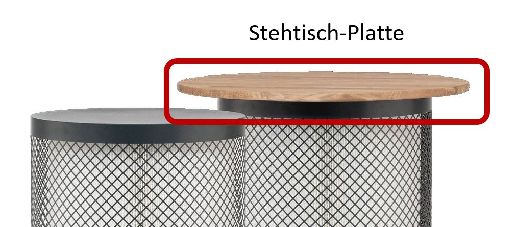 SILENTCARE Stehtisch-Anbausatz