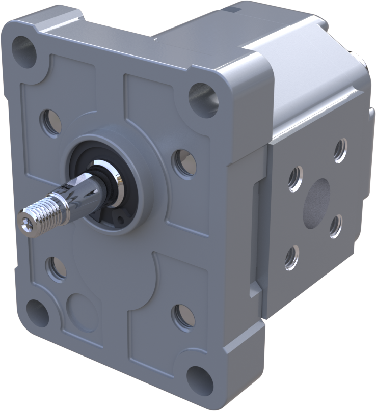 Alu Gear Pump Gr. 1 S-E-A-1-N-N-/-010-L-N-03-CB-A3-D5-DX-NN-N-B-/-NNN-N-N