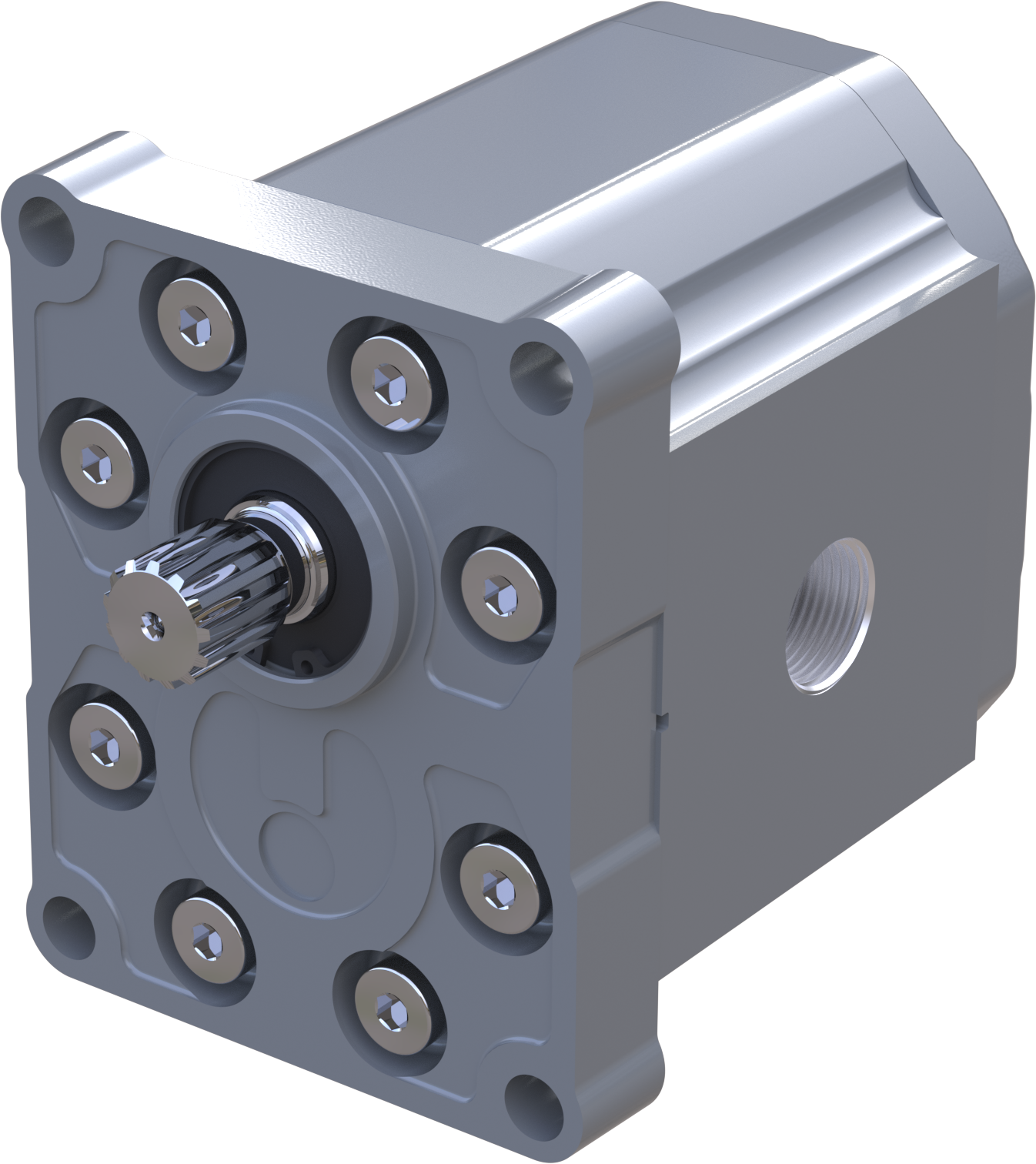 Alu Gear Pump Gr. 3 EU S-E-P-3-N-N-/-022-L-N-01-BA-P1-C7-C7-NN-N-N-/-NNN-N-N