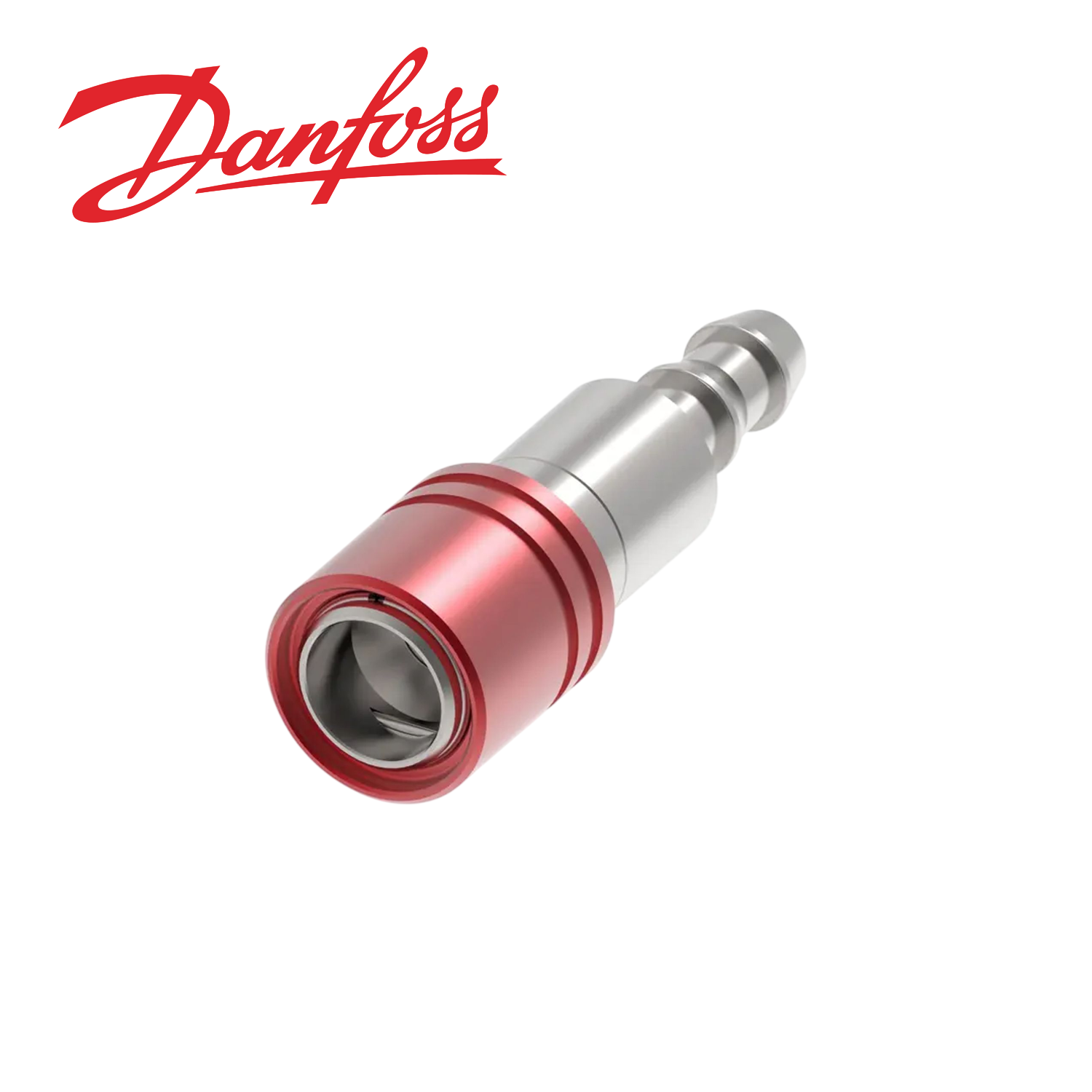 UDC Schnelltrennkupplung UQD02 Compact Socket, 1/4 Hose Tail, Red